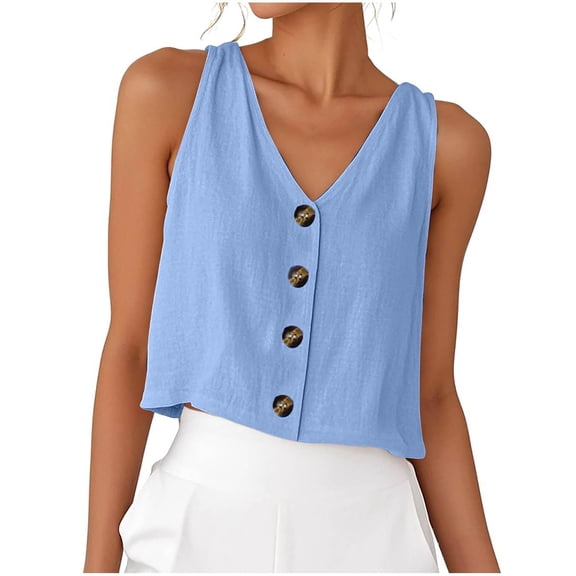 LWavelet Women's High Neck Pleated Satin Sleeveless Blouse – Elegant Dressy Work Top Hot Pink S