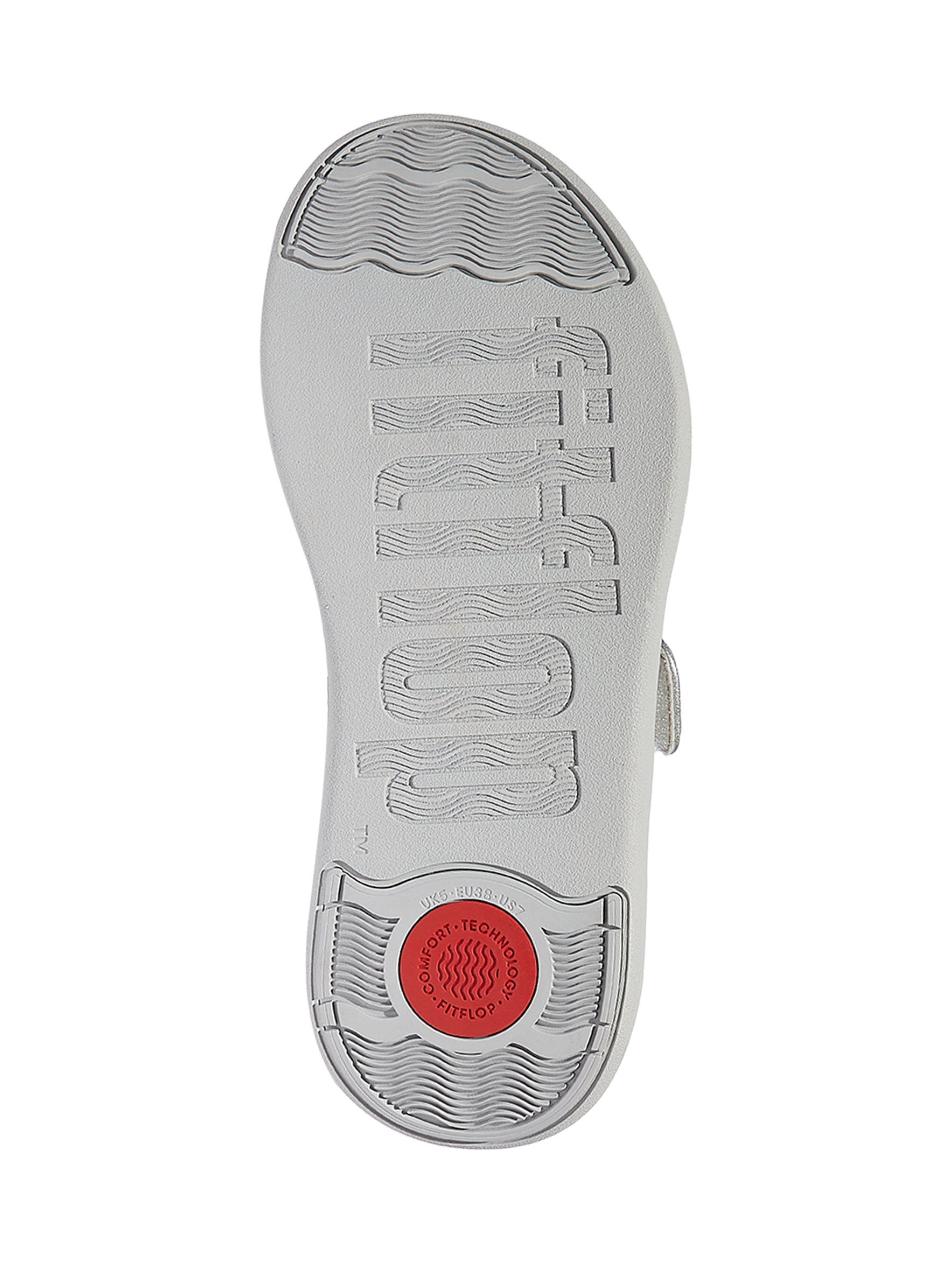 Fitflop Women's F-Mode Go Adjustable Flatform Toe-Post Sandals