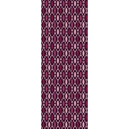 A. E. Nathan 36" x 44" Aubusson Oval Blender Purple Fabric, 1 Each