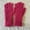 rose red, variant on Convertible Touchscreen Gloves - Wool Blend Fingerless/Mitten Winter Gloves for Women & Men, Texting Enabled Warm Knitted Gloves,27.5*8,pink