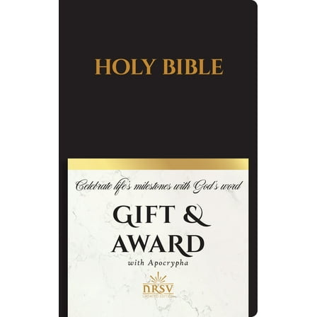 NRSV Updated Edition Gift & Award Bible with Apocrypha (Imitation Leather, Black) (Other)