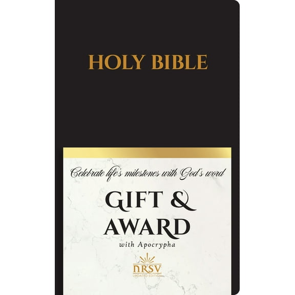 NRSV Updated Edition Gift & Award Bible with Apocrypha (Imitation Leather, Black) (Other)