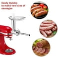 thumbnail image 4 of WinHolder Upgrade Food Meat Grinder Attachment For Kitchenaid Kitchen Aid Stand Mixer Set, 4 of 6