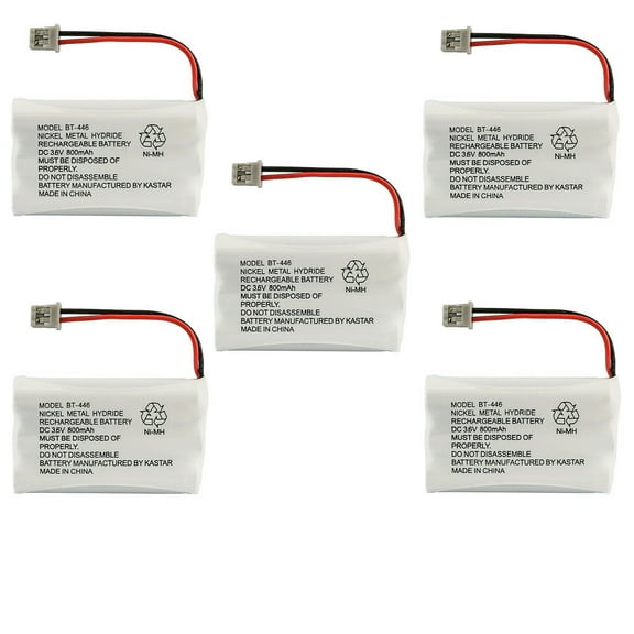 Kastar 5-Pack Battery Ni-MH 3.6V 800mAh Replacement for Radio Shack 435860 43-5862 435862 ET3529 ET3538 ET3580 ET3703 ET3705 SANYO (CONT`D) CS90261 TAD3704 TAD3815 TAD3872 TAD3880 TAD3892