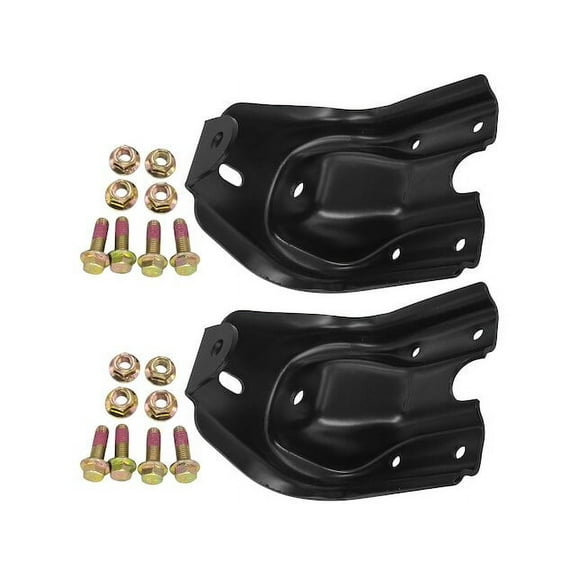 Rear Rearward Leaf Spring Hanger Set - Compatible with 1988 - 1999 Chevy C1500 1989 1990 1991 1992 1993 1994 1995 1996 1997 1998