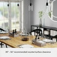 thumbnail image 6 of Hunter - Lochemeade 1-light Noble Bronze, Mini Pendant Light, Dimmable, Modern Style, Cylinder Shaped, for Bedrooms, Dining, Living Rooms - 19202, 6 of 8