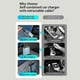 thumbnail image 5 of Bluetooth Car Charger FM Transmitter Fast Charging Adapter with PD 30W Extendable Type-C Cable for Various Devices, 5 of 5