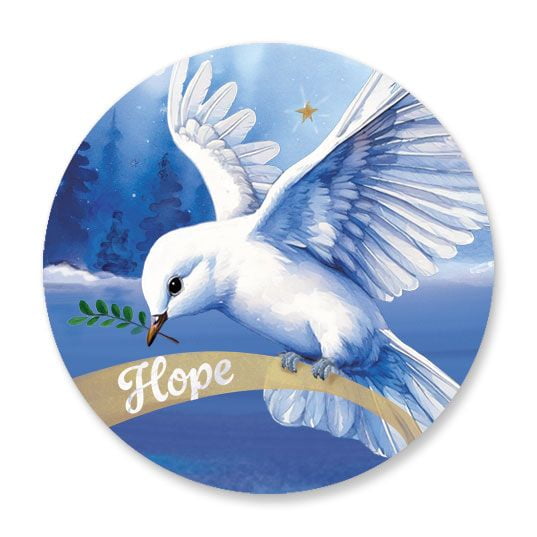 CURRENT Bacon of Light Seals (FOR 622950)-Set of 72 Envelope Stickers, 1.5 inches Diameter, for Cards, Presents, and Crafts