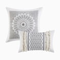 thumbnail image 5 of Cotton Bedding Set King/Cal King Cotton Printed Duvet Cover Set with Chenille,Comforter Set, 5 of 20
