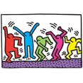 thumbnail image 2 of Puzzle EuroGraphics Dancing de Keith Haring, 100 piezas, 2 of 3