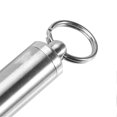 thumbnail image 2 of Porte-clés en acier inoxydable pour médicaments, idéal pour les voyages, le camping et les urgences, 2 of 4