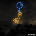 thumbnail image 4 of Craftnamesign Dachshund Ballon Neon Sign, Nursery Decor, Dog Lover Gifts, 4 of 4