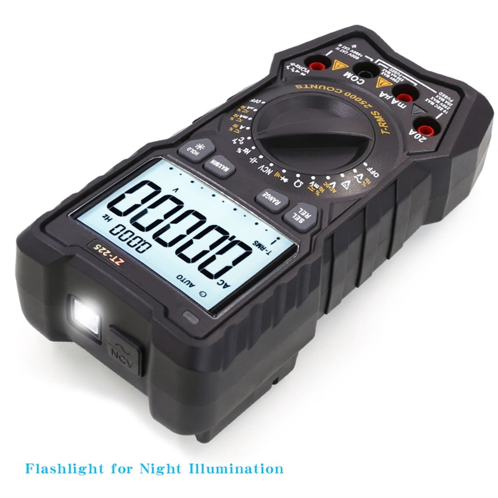 25000 Count ZT-225 High Precision Automatic Range Intelligent Multimeter, Universal Meter ,Accurate and Speed