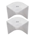 thumbnail image 1 of Tapa De Esquina De Aluminio Para Barco Pontón, 2 Uds., Para Esquina Redondeada De 90, 3-3/4 Pulgadas A 3-13/16 Pulgadas De Altura, 3-1/4 Pulgadas A 3-5/16 Pulgadas De Ancho, 1 of 7