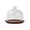 B, variant on DefiDgd Small Dessert Plates Tray Cake Plates With Glass Lid,Mini Decorative Cake Tray for Wedding Banquet Dinner Party Dessert and Cheese Serving Platter(C)