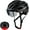Black, variant on Bike Helmet with Light and Magnetic Goggles - USB Rechargeable Taillight - Mountain and Road Cycling Helmets for Men and Women