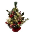 thumbnail image 3 of Centro de Mesa BLESIY de Navidad Artificial con Bola Rojo y Verde 40cm, 3 of 8
