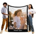thumbnail image 3 of Picture Blankets Customized, 10 Photos Customized Blanket, Custom Picture Blankets, Gifts for Sister Dad Mom Daughter Son, 3 of 5