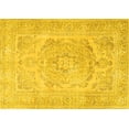 thumbnail image 1 of Ahgly Company Indoor Rectangle Persian Yellow Traditional Area Rugs, 7' x 10', 1 of 4