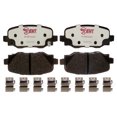 thumbnail image 2 of Raybestos Brakes Brake Pad EHT1809H Element3; OE Replacement; Hybrid Technology; Includes Mounting Hardware, 2 of 3