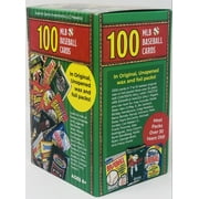 Superior Sports Investments 100 MLB Baseball Cards in Original Wax and Foil Packs Blaster Box