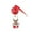 B, variant on KUHBRCA Christmas Hot Air Balloon Ornaments, Hot Air Balloon Parachute Pendant Christmas Tree Hanging Ornament Nordic Style Decorations for Home Decor A