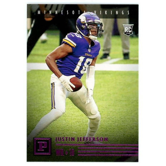 NFL 2020 Panini Chronicles Pink Justin Jefferson PA-23 (Rookie)