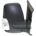 thumbnail image 4 of For Ford Transit 2015 16 17 18 2019 Door Mirror Passenger Side | Power | Heated | In-Housing Signal Light | Short Arm | Fits Vans w/ Low Roof | Textured Black | FO1321549 | 128-04533R, FO1321549, 4 of 5