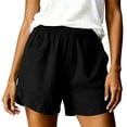 thumbnail image 7 of ByworldtasicNo Boundaries Women's Shorts Lightweight Summer Casual Elastic Waist Comfy Shorts Lounge Beach Bottom Shorts, 7 of 7
