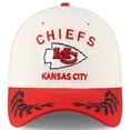 thumbnail image 2 of Men's New Era  Cream/Red Kansas City Chiefs 2025 NFL Draft 39THIRTY Flex Hat, 2 of 5