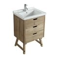 thumbnail image 3 of Fredric 24" Reclaimed wood Single Sink Vanity in Natural, 3 of 8