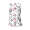 thumbnail image 5 of Lsque Rose Flower B Printed Workout Tank Tops for Women, Athletic Sports Tank Tops, Compression Sleeveless Dry Fit Shirts,Sleeveless Yoga Shirt-X-Large, 5 of 9