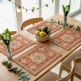 thumbnail image 5 of Burnt Orange Bohemia Placemats Set of 6 Tribal Vintage Boho Place Mats Table Mats Kitchen Dining Home Outdoor Party Table Decoration, 5 of 9