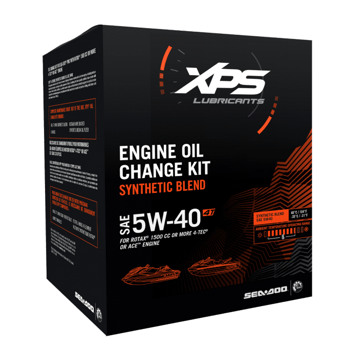 SeaDoo XPS 4Stroke Synthetic Blend Oil Change Kit 1503 4TEC P/N