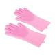thumbnail image 2 of Guantes de baño para mascotas para perros - Guante de silicona para peluquería y masaje, azul, paquete de 1 cara, diseño doble cara para depilación y fácil limpieza, 2 of 6