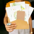 thumbnail image 3 of Mobutofu 100Pcs Double-side Empty Cards Kraft Paper for Artistic Projects, 3 of 4
