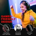 thumbnail image 3 of Wired Gaming Headset for PS5,PS4,PlayStation,Xbox,Nintendo Switch,Mobile & PC,Gaming Headphone with Noise Canceling Mic,Surround Sound, 3 of 7
