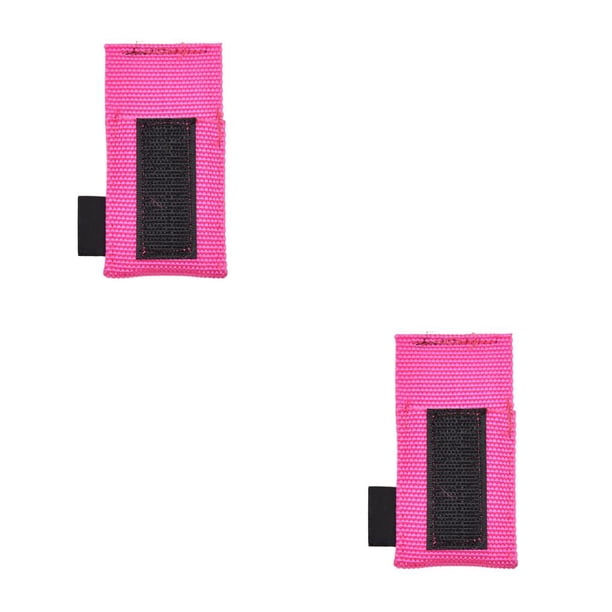 Greeniant Funda para rebanadora de buceo, cinturón reutilizable profesional, fundas montables para deportes al aire libre, bolsa de Rosa roja 2piezas