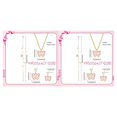 thumbnail image 2 of kurtrusly Necklace Earring Bracelet Ring Set Must-have For Any Fashion-conscious Girl 2Set, 2 of 5