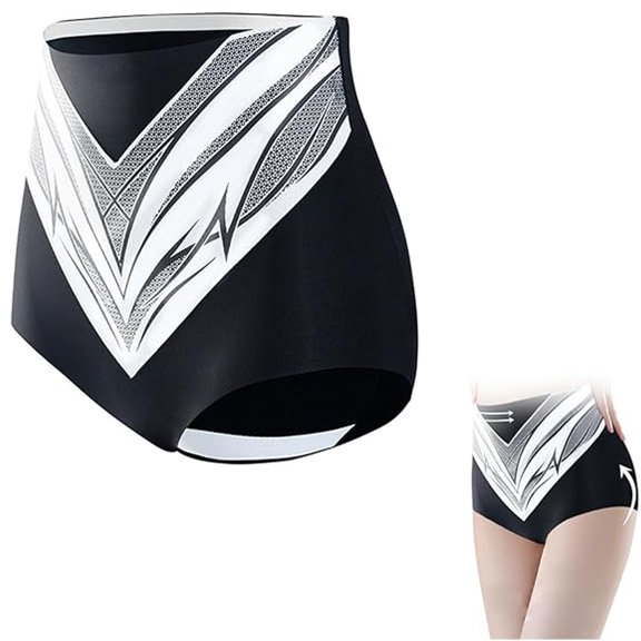 GXF-Liquid Double Layer Compression Belly Compression Pants Women's High Waist Non Silk Crotch Bactericidal Women's Lightweight Pants Ladies Light Shaping Pants