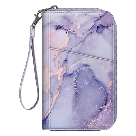 Funda para pasaporte Fintie Family, piel vegana con bloqueo RFID