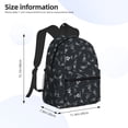 thumbnail image 3 of Rocae Wireless Antenna Icon for Lightweight Casual Backpack Travel Hiking Backpack Carry On Laptop Backpack, 3 of 6