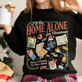 thumbnail image 3 of I’ll Be Home Alone For Christmas Sweatshirt, Retro Winter Movie-Inspired Crewneck, 3 of 6