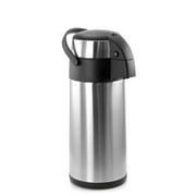 MegaChef 5 Liter Stainless Steel Airpot Hot Water Dispenser for Coffee and Tea