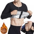 thumbnail image 2 of Sauna Suit for Men Sweat Sauna Jacket Pant Gym Workout Sweat Suits, 2 of 5