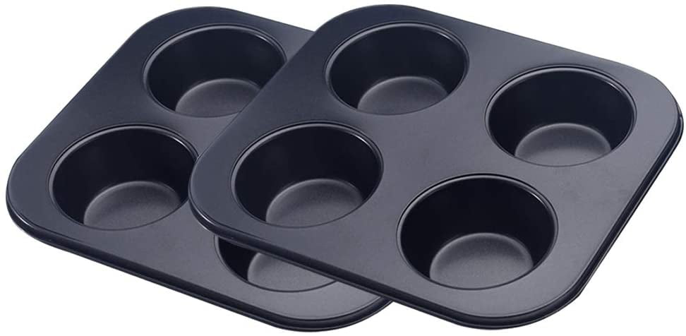 Non Stick Shell Shaped Baking Tray 6/12-Hole Carbon Steel Cake Mold Canape Pastry Cups Pan Bakeware Tin Mould 
