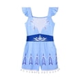 thumbnail image 4 of Conjunto de mono con temática de princesa Disney para niños y niñas, ropa informal de una pieza con manga voladora, Jasmine, Moana, Mirabel, Verano, 4 of 5