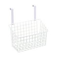 thumbnail image 1 of Iron Mesh Shelf Basket Cupboard Cabinet Door Organizer Rack ing Holder, 1 of 7
