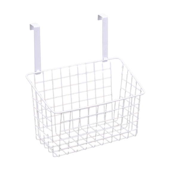 Over Cabinet Door Organizer,Iron Wire Kitchen Cabinet Organizer Holder for Cutting Boards Wall Door Hanging Storage Basket for