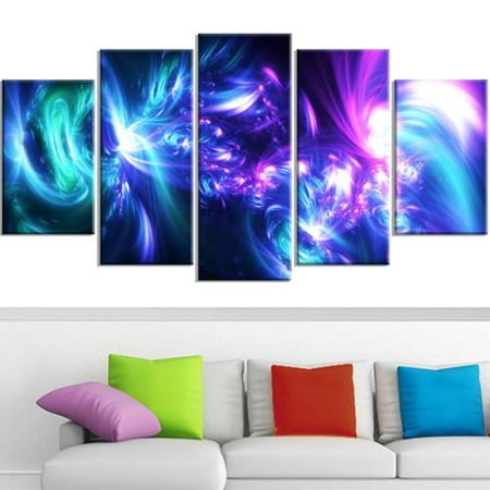 Burst Design - DESIGN ART 'Bursts of Light' Contemporary Canvas Art